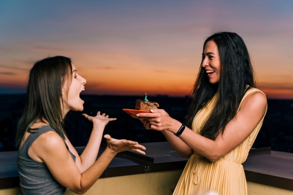 Boutique birthday party celebration at Kadun Hotel rooftop Cabo